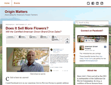 Tablet Screenshot of americasflowers.org